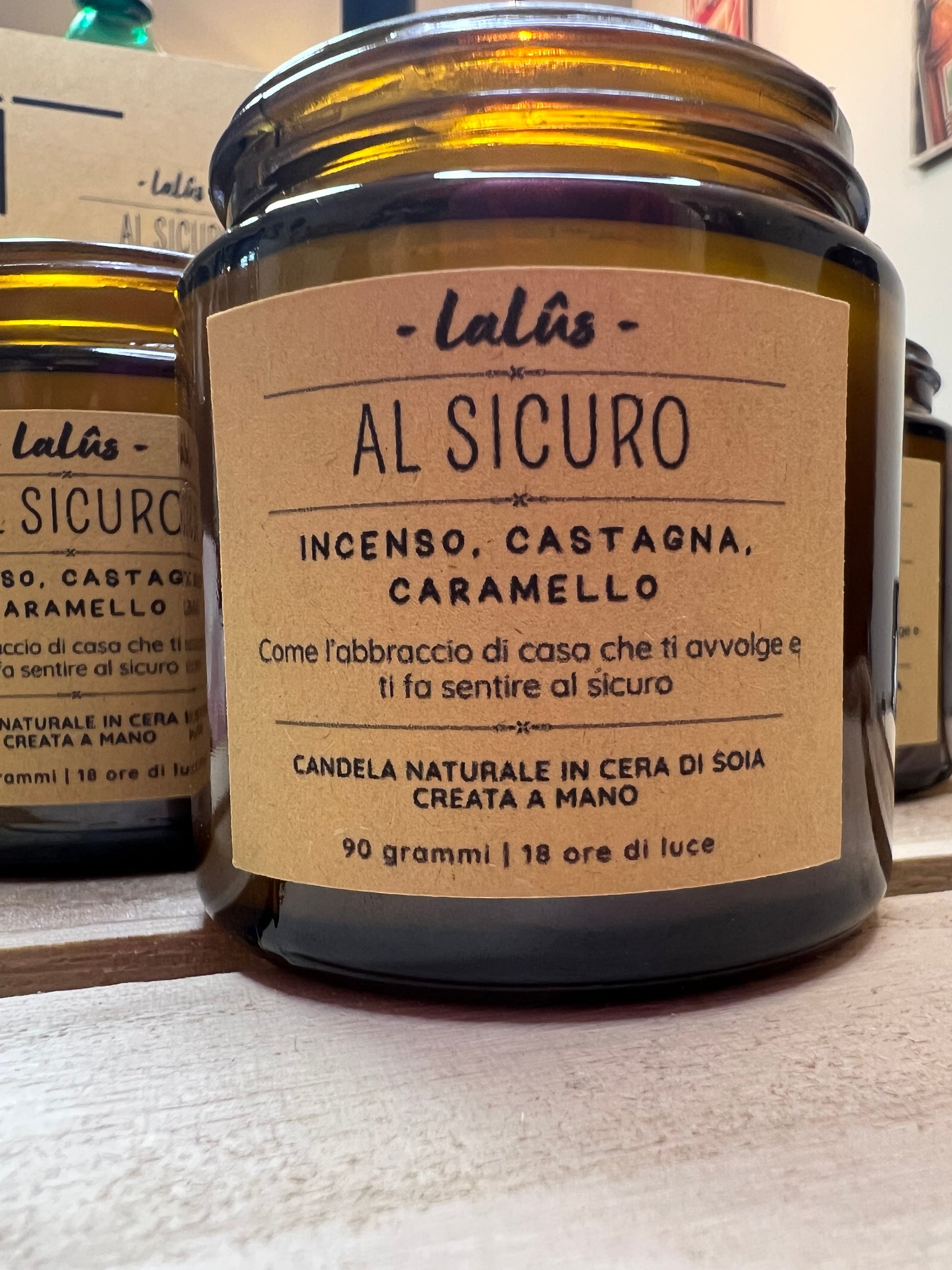 Al Sicuro - Incenso, castagna, caramello